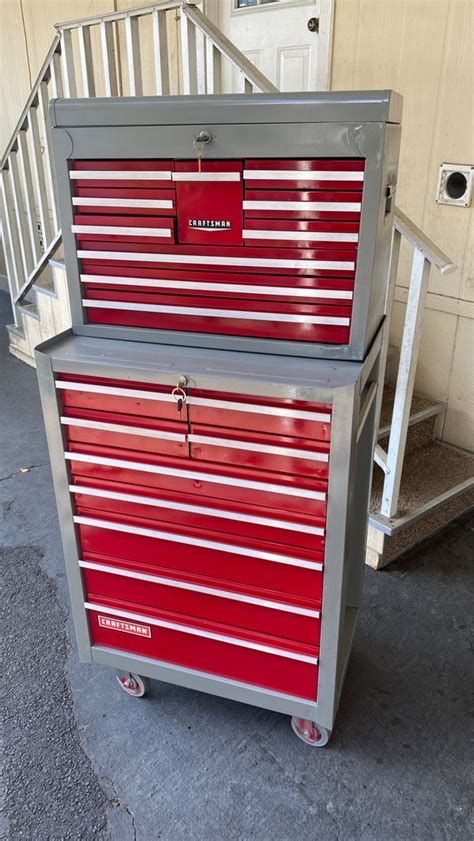 vintage craftsman rolling tool chest